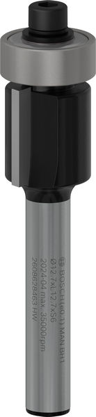 BOSCH Bündigfräser 6 mm, D1 12,7 mm, L 12,7 mm, G 56 mm