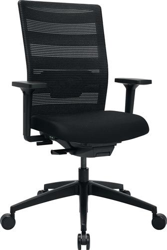 TOPSTAR Bürodrehstuhl m.Synchr.-Techn.schwarz/schwarz 420-540mm