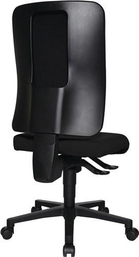 TOPSTAR Bürodrehstuhl m.Synchr.-Techn.schwarz 450-550mm Trgf.110kg TOPSTAR