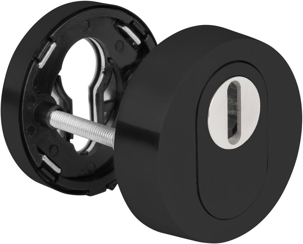 HERMAT Paar Schutz-Schlüsselrosette 2038.KS, Edelstahl