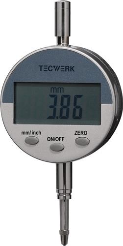 TECWERK Messuhr 12,5mm Abl.mm 0,01 dig.TECWERK