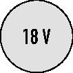 BAIER Akku-Mauernutfräse ABDN 20-PV Set 18V 8Ah Fräs-T.22mm Fräs-B.15mm