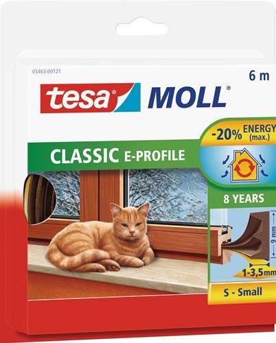 TESA Fenster-/Türmoll tesamoll® 5463 B9mmxH4mmxL6m braun TESA