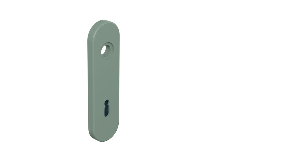 HEWI Kurzschildpaar 230.23R, Kunststoff, 230.23R 95