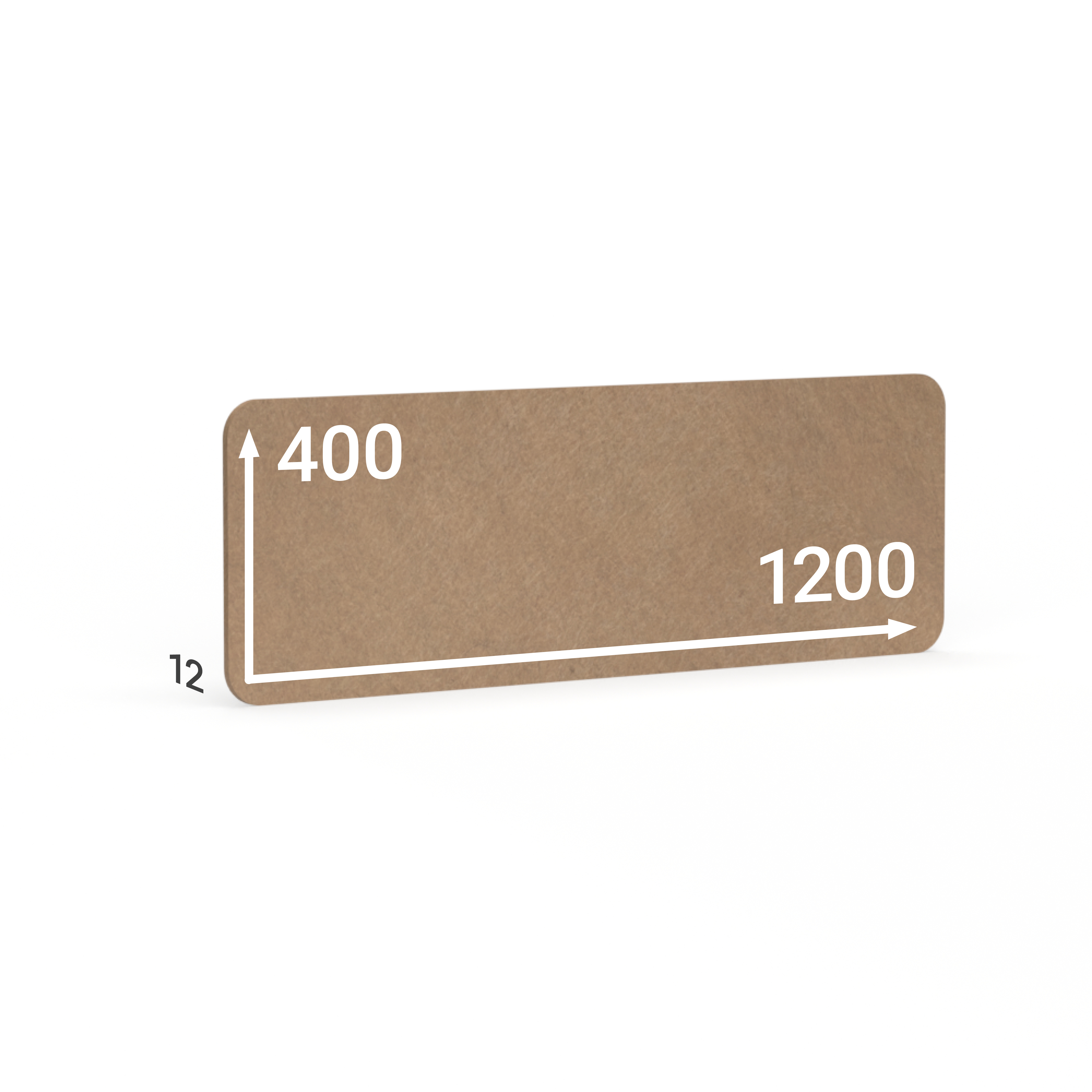 BMB AKUSTIX Vario eco, HxBxS: 400x1200x12 mm, Beige, AV14