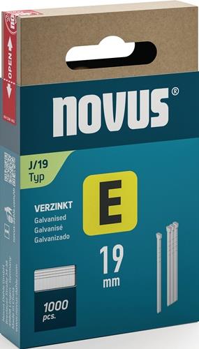 NOVUS Nägel E Typ J L.19mm Draht-B.1,2mm m.Kopf 1000 St.NOVUS