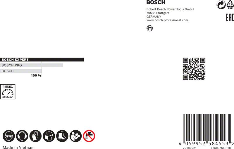 BOSCH EXPERT Diamond Pipe Cut Wheel