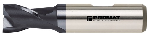 PROMAT Bohrnutenfräser DIN 327D TypN D.4mm HSS-Co8 TiCN Weldon Z.2 kurz PROMAT PROMAT Bohrnutenfräser DIN 327D TypN D.4mm HSS-Co8 TiCN Weldon Z.2 kurz PROMAT