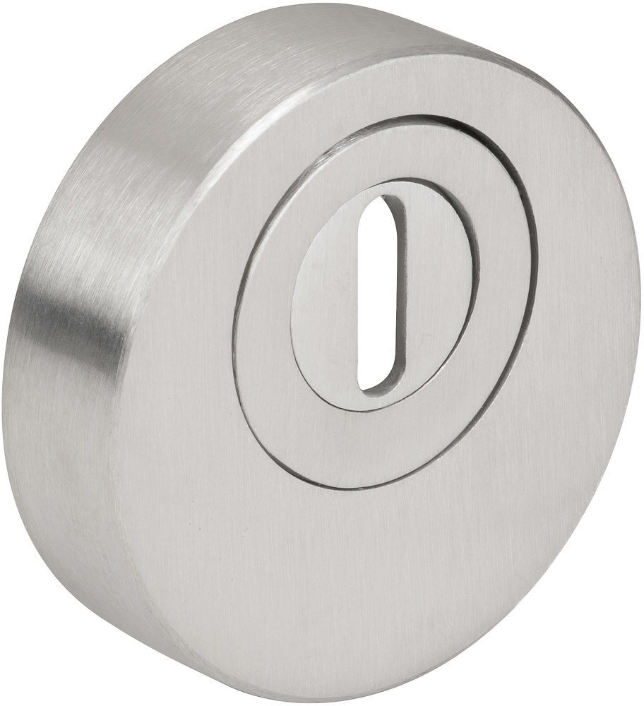 HERMAT Schutz-Schlüsselrosette 2038.KS, außen Edelstahl
