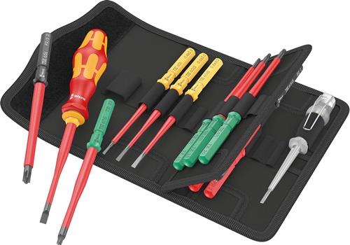 WERA Schraubendrehersatz KK VDE 16 ext.slim 1 Tool Finder 16-tlg.m.Wechselkl.WERA