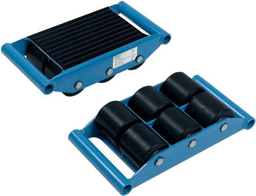 FETRA Transportroller Trgf.6 t Nylon-Bereifung L260xB200mm STA brillantblau