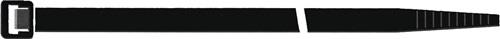 SAPI SELCO Kabelbinder L.360mm B.7,5mm PA 6.6 schwarz 100St./Btl.SAPISELCO