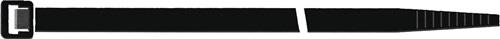 SAPISELCO Kabelbinder L.360mm B.7,5mm PA 6.6 schwarz 100St./Btl.SAPISELCO