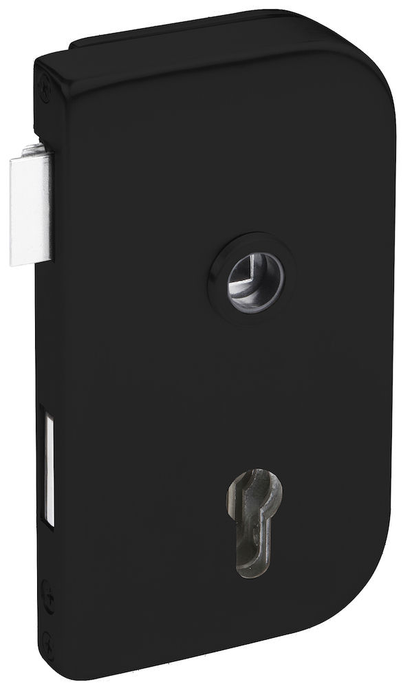 HERMAT Ganzglastürschloss ROMA 6033, Edelstahl