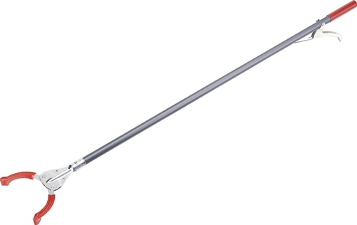 FLORA Abfallgreifzange 900mm Aluminium,Stahl,SBS,PVC Hebelgriff 270g 105mm FLORA