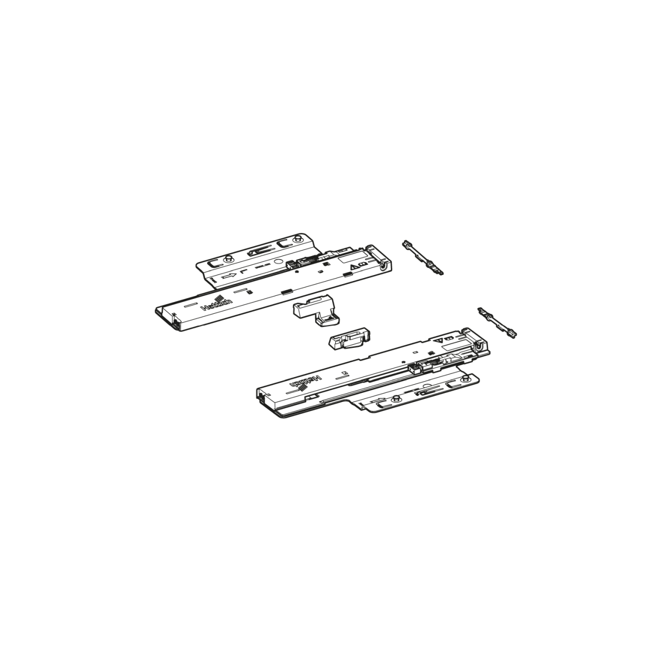 HETTICH Öffnungssystem Push to open Silent, < 10 kg, 9257894