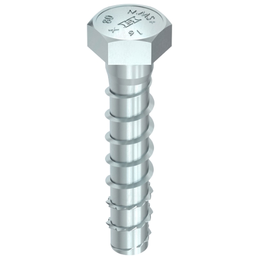 HECO MULTI-MONTI-plus S 16,0 x 80, Sechskantkopf, verzinkt blau, A2K