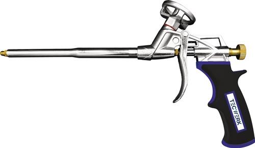 TECWERK 1K-Montagepistole Lite Metall f.1K-PU-Pistolenschäume TECWERK TECWERK 1K-Montagepistole Lite Metall f.1K-PU-Pistolenschäume TECWERK