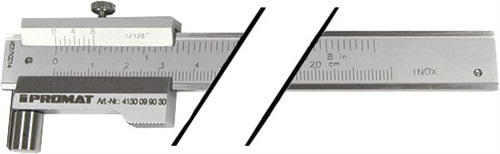 PROMAT Streichmaß 200mm m.Laufrolle PROMAT