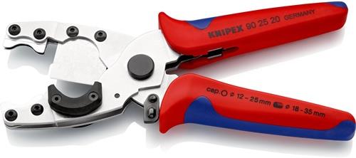 KNIPEX Rohrschneider f.Rohre D.12-25/18-35mm L.210mm Chrom-Vanadin-Elektrostahl KNIPEX KNIPEX Rohrschneider f.Rohre D.12-25/18-35mm L.210mm Chrom-Vanadin-Elektrostahl KNIPEX