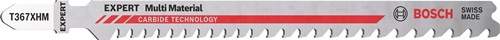 BOSCH Stichsägeblatt Expert Multi Material T 367 XHM Gesamt-L.132mm 3 St./Karte BOSCH