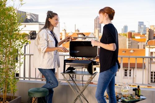 CAMPINGAZ Elektrogrill Attitude 2go Electric Grillrost a.emailliertem Gusseisen CAMPINGAZ