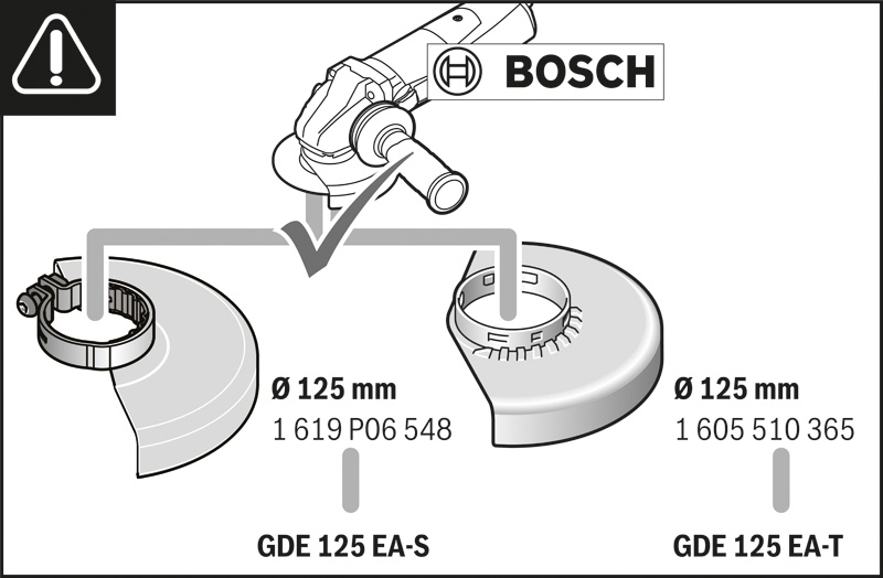 BOSCH Absaughaube Easy-Adjust GDE 125 EA-S, Systemzubehör