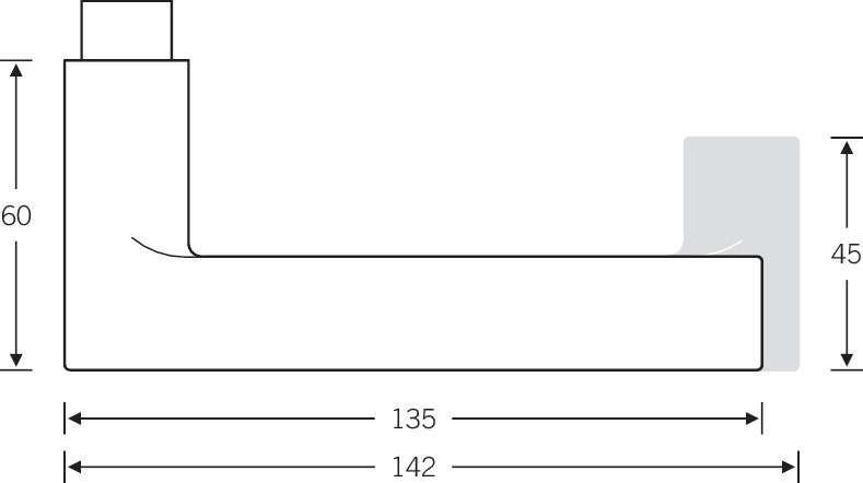 FSB Drückergarnitur mit Rosetten 72 1001, rund, VK 8 mm, flächenbündig, Aluminium FSB Drückergarnitur mit Rosetten 72 1001, rund, VK 8 mm, flächenbündig, Aluminium