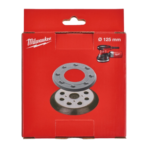 MILWAUKEE 8-Loch für ROS125E Schleifteller für Exzenterschleifer 125 mm
