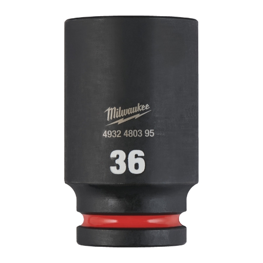 MILWAUKEE 36 x 90 mm SHOCKWAVE Schlagnuss 3/4" lang MILWAUKEE 36 x 90 mm SHOCKWAVE Schlagnuss 3/4" lang