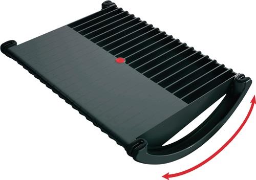 Nordwest Fußstütze schwarz B485xT345xH100mm
