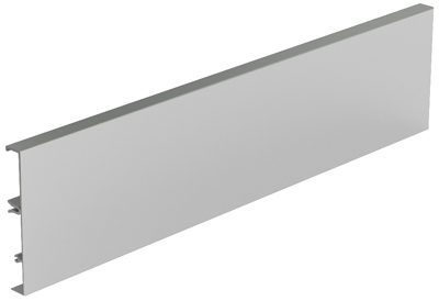 HETTICH Aluminiumrückwand ArciTech, 126 x 2000 mm, silber, 9192194