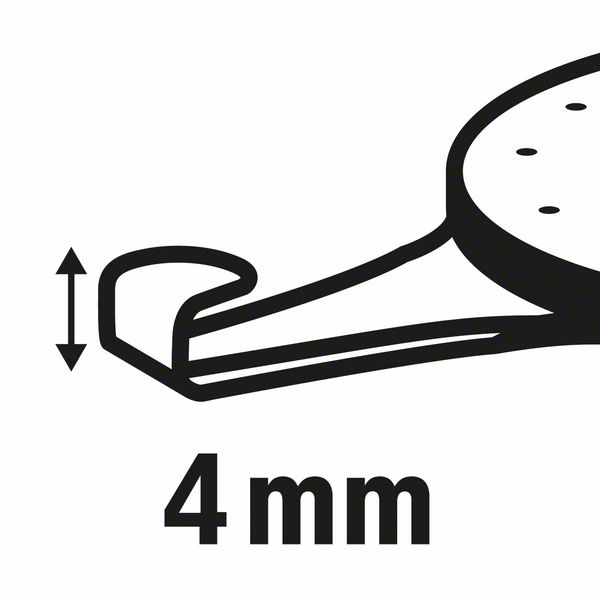 BOSCH Fugenschneider ALI 12 SC, 4 mm, 1er-Pack