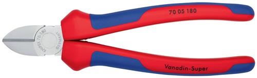 KNIPEX Seitenschneider L.180mm Kopf verchr.Comfort-Griff KNIPEX