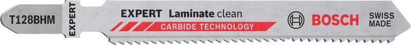 BOSCH EXPERT 'Laminate Clean' T 128 BHM Stichsägeblatt, 2 Stück BOSCH EXPERT 'Laminate Clean' T 128 BHM Stichsägeblatt, 2 Stück