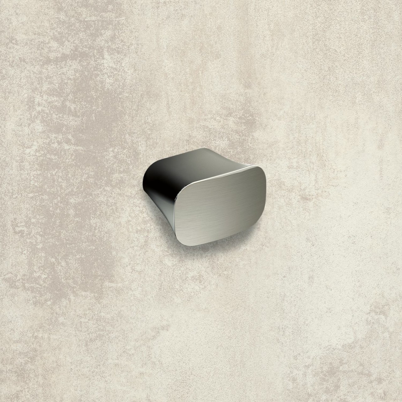 HETTICH Knopf Itri, •–• 16, L 38 mm, B 25 mm, H 30 mm, Edelstahl Optik gebürstet, 9132314 HETTICH Knopf Itri, •–• 16, L 38 mm, B 25 mm, H 30 mm, Edelstahl Optik gebürstet, 9132314