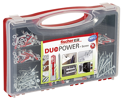 FISCHER Redbox DuoPower + Schrauben (210)