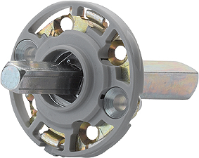 HOPPE® Rosetten-Montagemodul UP19/RFL Drückerrosette Objekttür, Haustür   alusilber