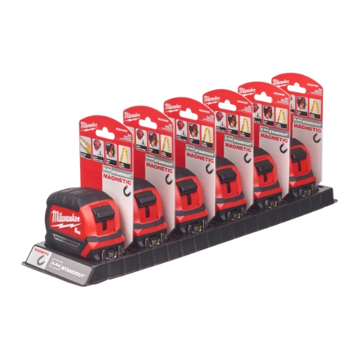 MILWAUKEE magnetisch, 27 mm breites Band Premium-Bandmaß 8 m