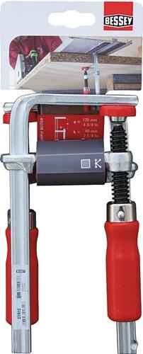 BESSEY Tischzwinge GTR Spann-W.120mm A.60mm 0,61kg BESSEY