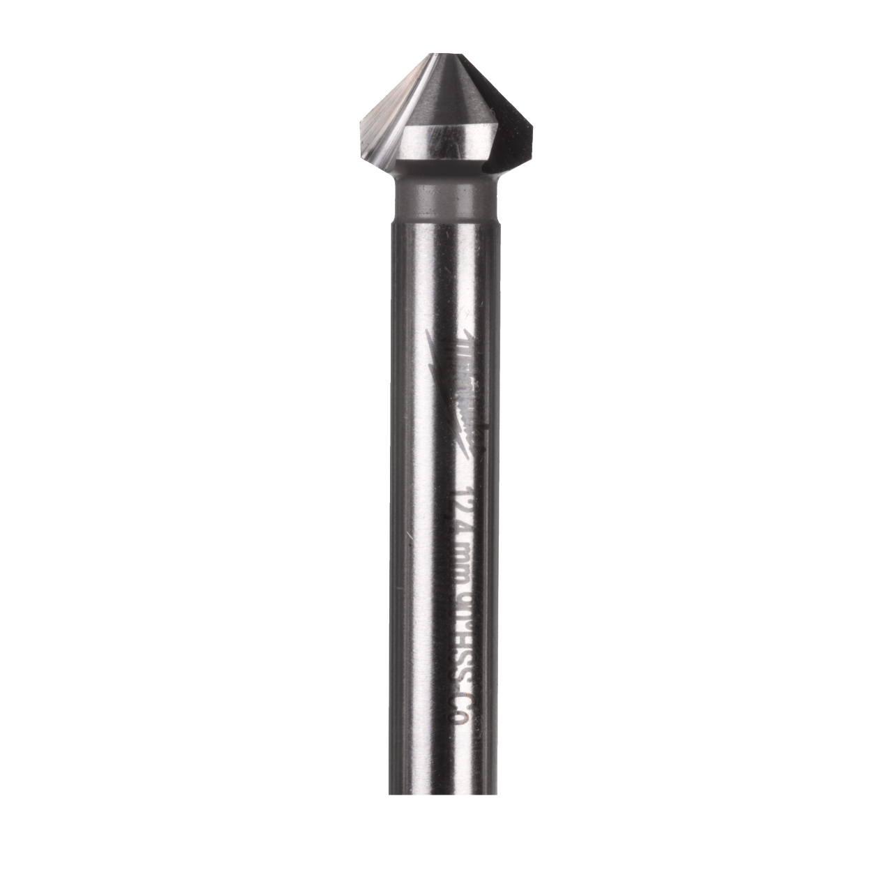 MILWAUKEE 12,4 mm HSS, Senkung M6 HSS-Kegelsenker 90° Rundschaft DIN 335C