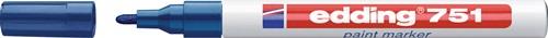 Nordwest Lackmarker 751 blau Strich-B.1-2mm Rundspitze EDDING