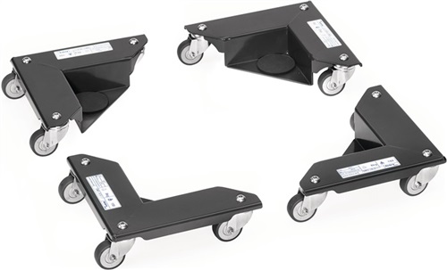 FETRA Transportroller Trgf.150kg TPE-Bereifung L177xB361mm Stahlbl.anthrazitgrau