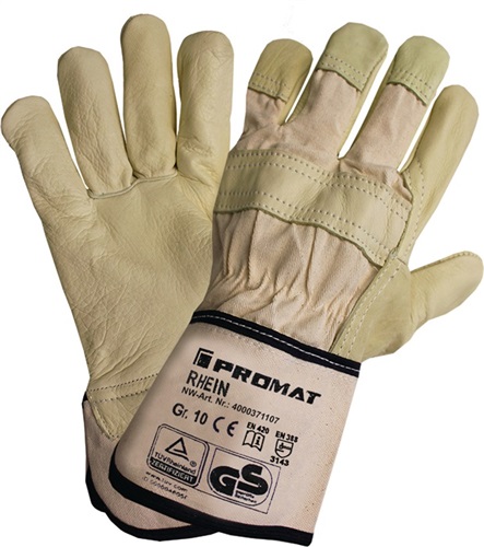 PROMAT Handschuhe Top Rhein Gr.10 beige EN 388 PSA II PROMAT