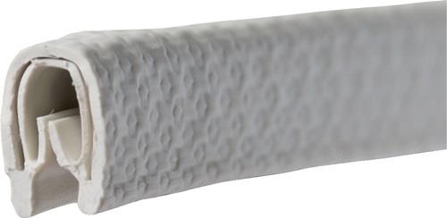 PROMAT Kantenschutz Klemmber.1-2mm L.10m B.6,5mm H.9,5mm weiß-grau PROMAT