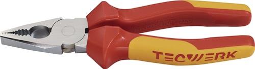 TECWERK Kombizange L.200mm Mehrkomp.-Hülle verchr.VDE TECWERK