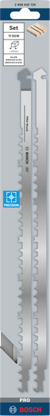 BOSCH Sägeblattsatz TF 350 M, HCS, 2-teilig, für Holz