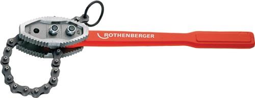 ROTHENBERGER Kettenrohrzange HEAVY DUTY Gesamt-L.1280mm Spann-W.220mm f.Rohre 8 Zoll