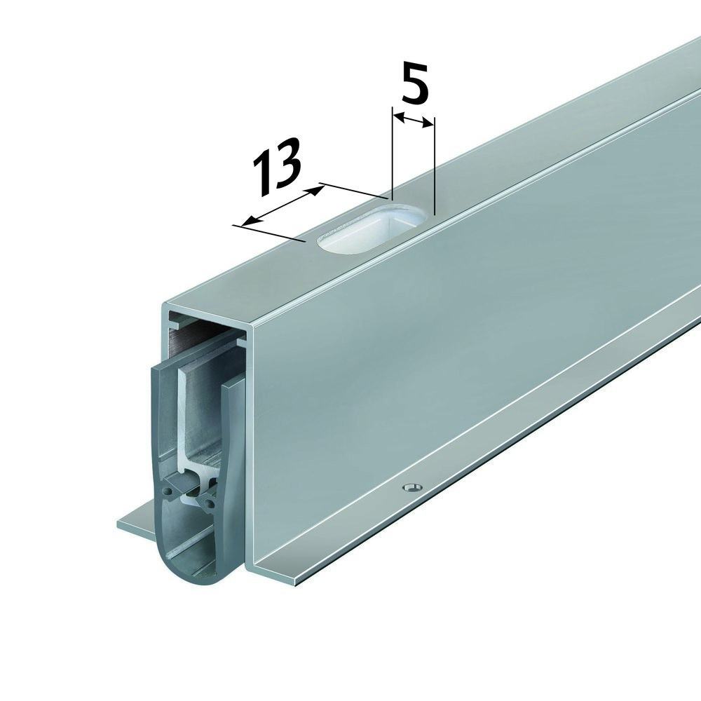 PLANET Türabsenkdichtung FT FH, Silikon  grau