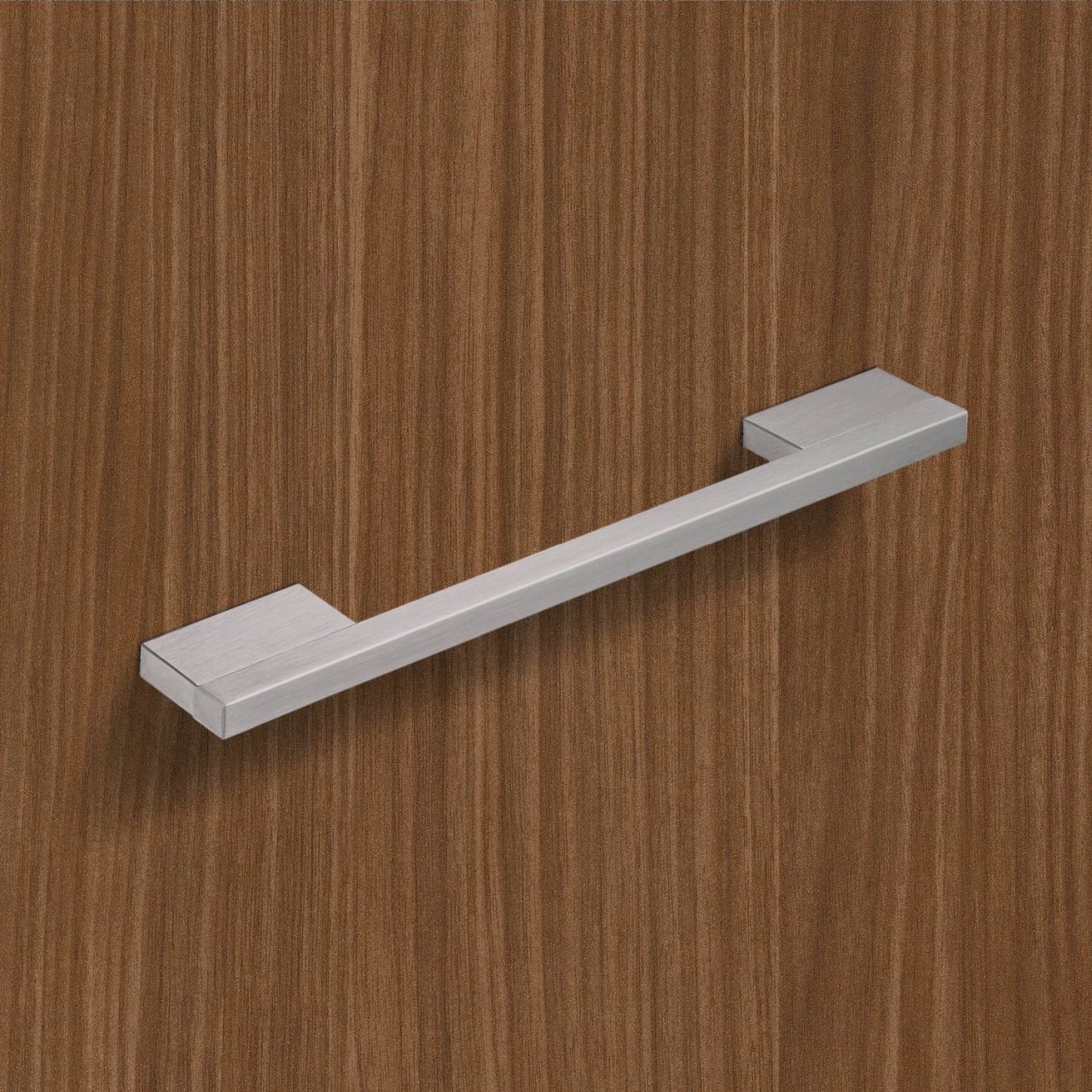 HETTICH Griff Imperia, •–• 192, L 220 mm, B 9 mm, H 35 mm, Edelstahl Optik gebürstet, 9995585